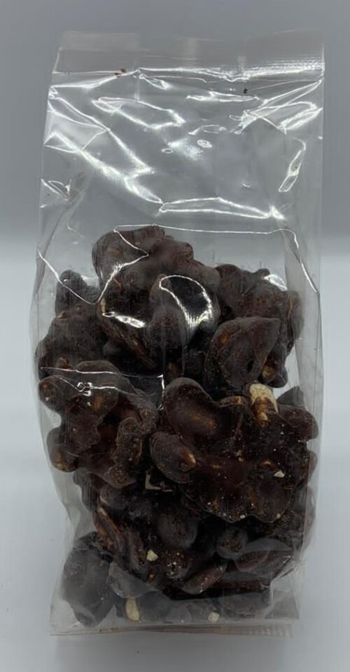 Chocolade pindarotsjes puur